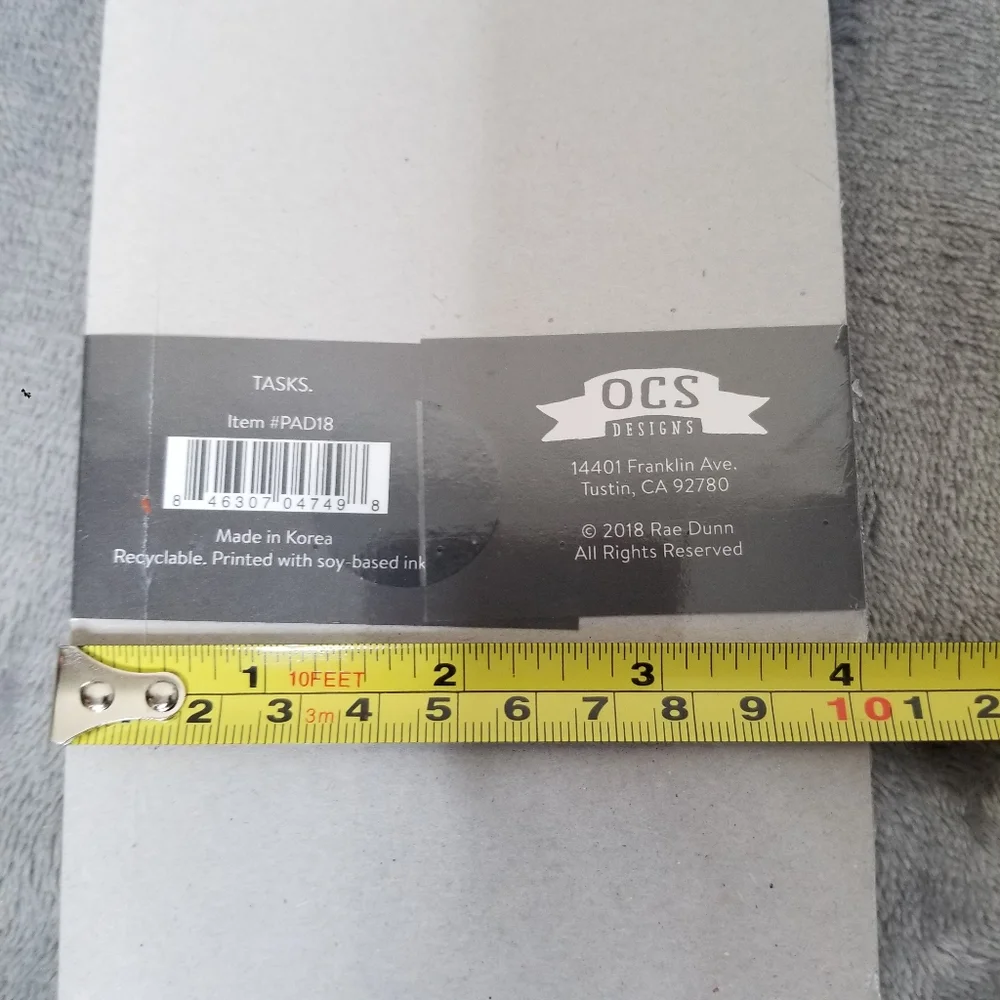 Rae Dunn | Thank You Card Set & Task List Pad NWT
